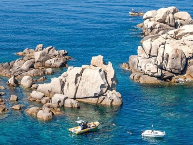 Baptême de plongée au départ de la plage avec E Ragnole à Ajaccio