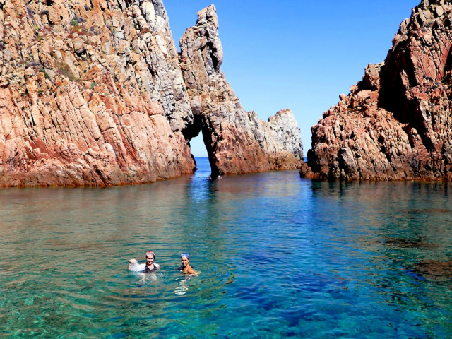 Visite des Calanques de Piana pour 2 personnes avec U Filanciu à Cargese