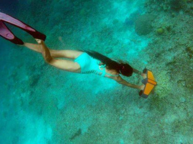 Scooter sous-marin avec batterie complète avec Waterplay Campomoro