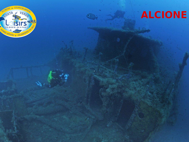 1 plongée autonome sur épave avec Costa Verde Loisirs à Santa Maria Poggio