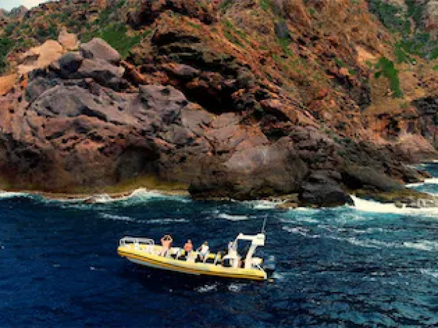 Excursion en semi-rigide aux Calanche et Capo Rosso avec Kiffemu