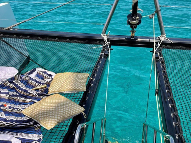 Croisière de 3h30 en catamaran au coucher du soleil à Saint Florent avec Kiffemu