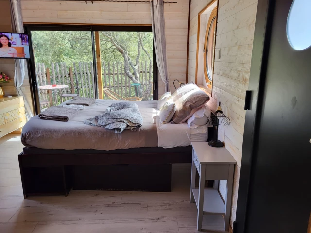 1 nuit avec petit déjeuner dans une cabane perchée à Francardo avec Kiffemu
