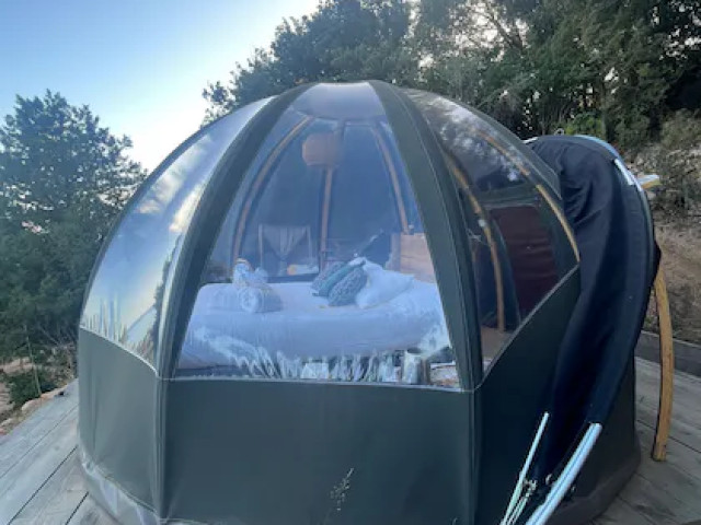 1 nuit dans une bulle transparente à Palombaggia avec Kiffemu