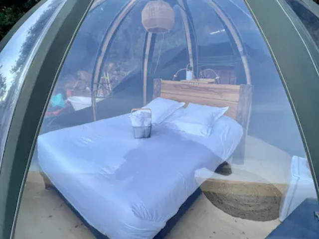 1 nuit dans une bulle transparente à Palombaggia avec Kiffemu
