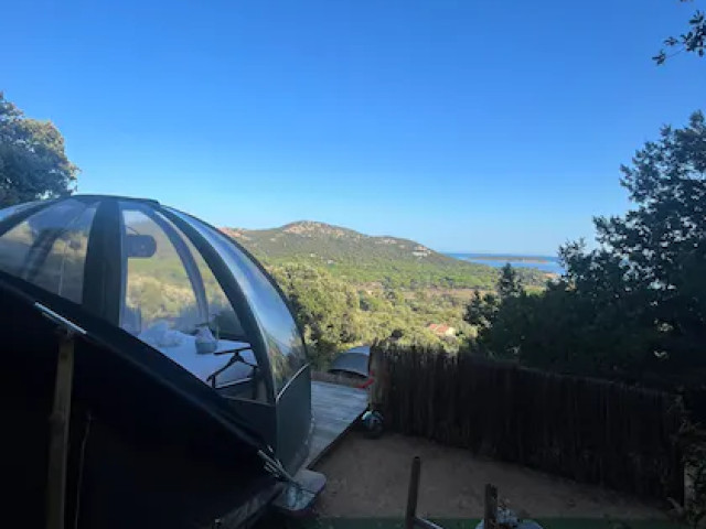 1 nuit dans une bulle transparente à Palombaggia avec Kiffemu