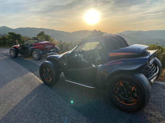 Balade de 3h en véhicule Roadster en Balagne avec Kiffemu