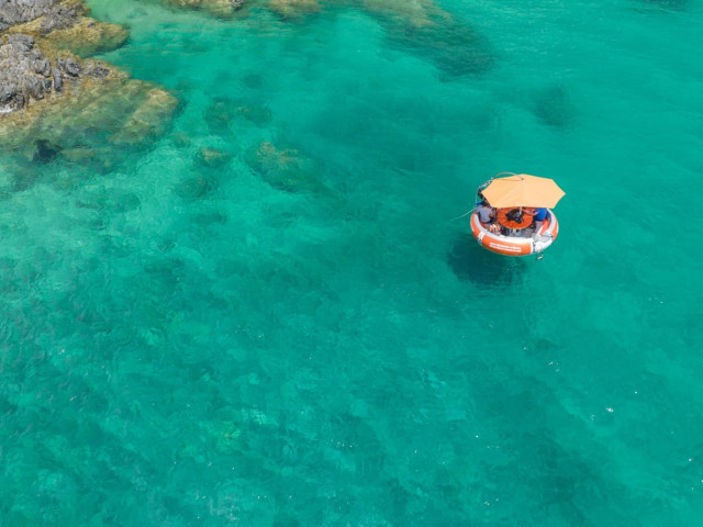 Bateau rond grill pour 9 personnes à Propriano avec Kiffemu