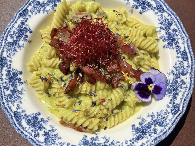 Repas corse modernisé au Fiordalisu à Bastelica