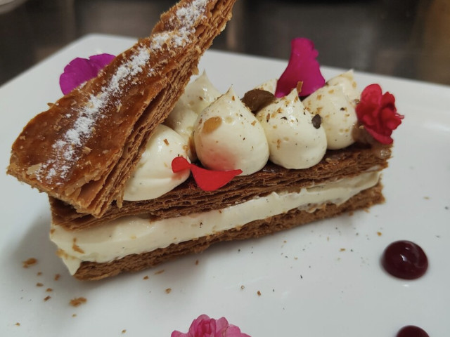 Repas gastronomique à l'Aria Nova à Bonifacio