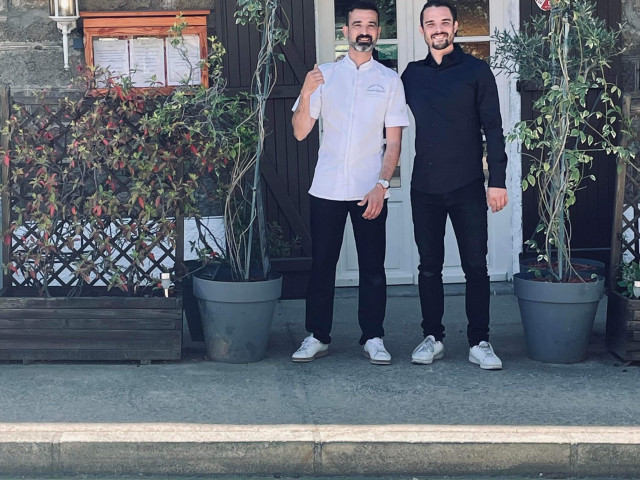 Repas à l'Auberge Napoléon à Cauro