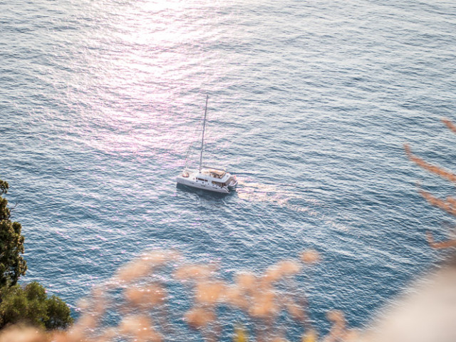 Repas avec vue à couper le souffle à la Sassa à Nonza