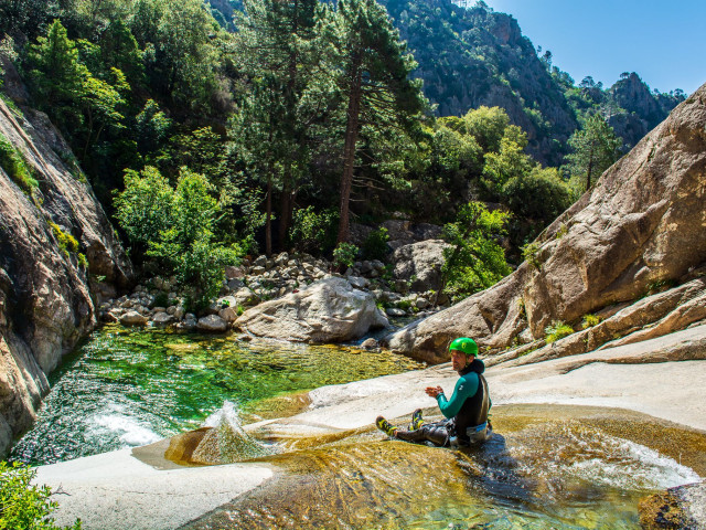 Canyoning de Purcaccia avec Corsica Canyon