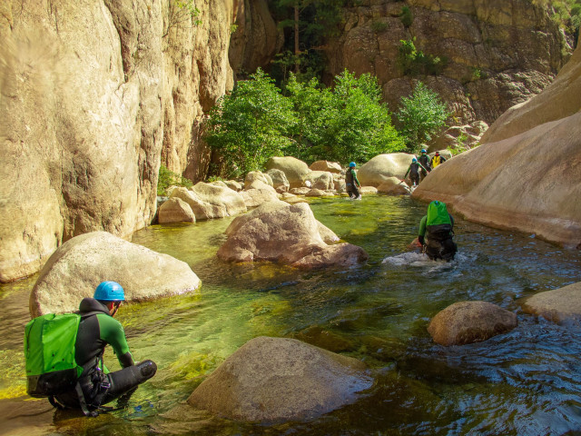 Canyoning de la Vacca avec Corsica Canyon