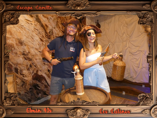 Package groupe à Escape Carotte à Porto