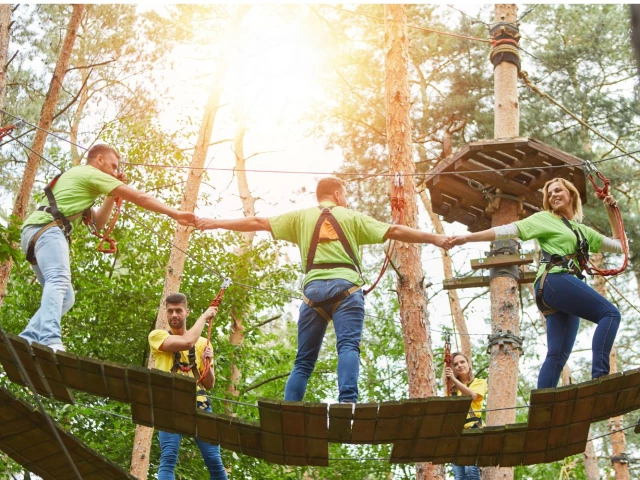 Package familial au parc aventure Corsica Natura