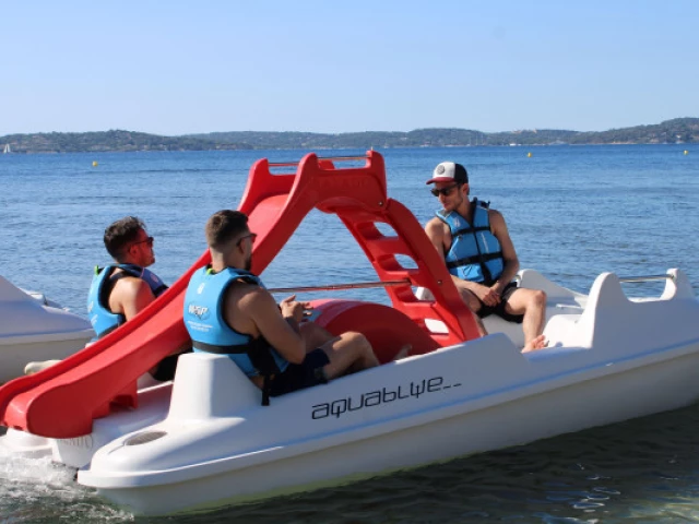 3 heures de pédalo avec Isula Jet à Ajaccio