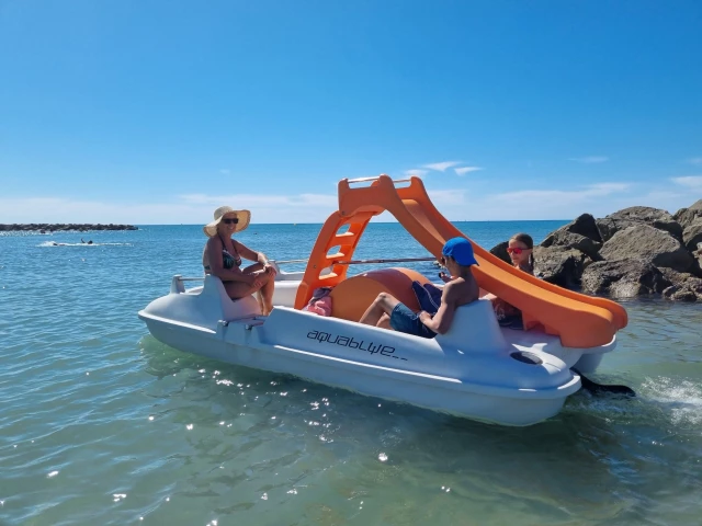 3 heures de pédalo avec Isula Jet à Ajaccio